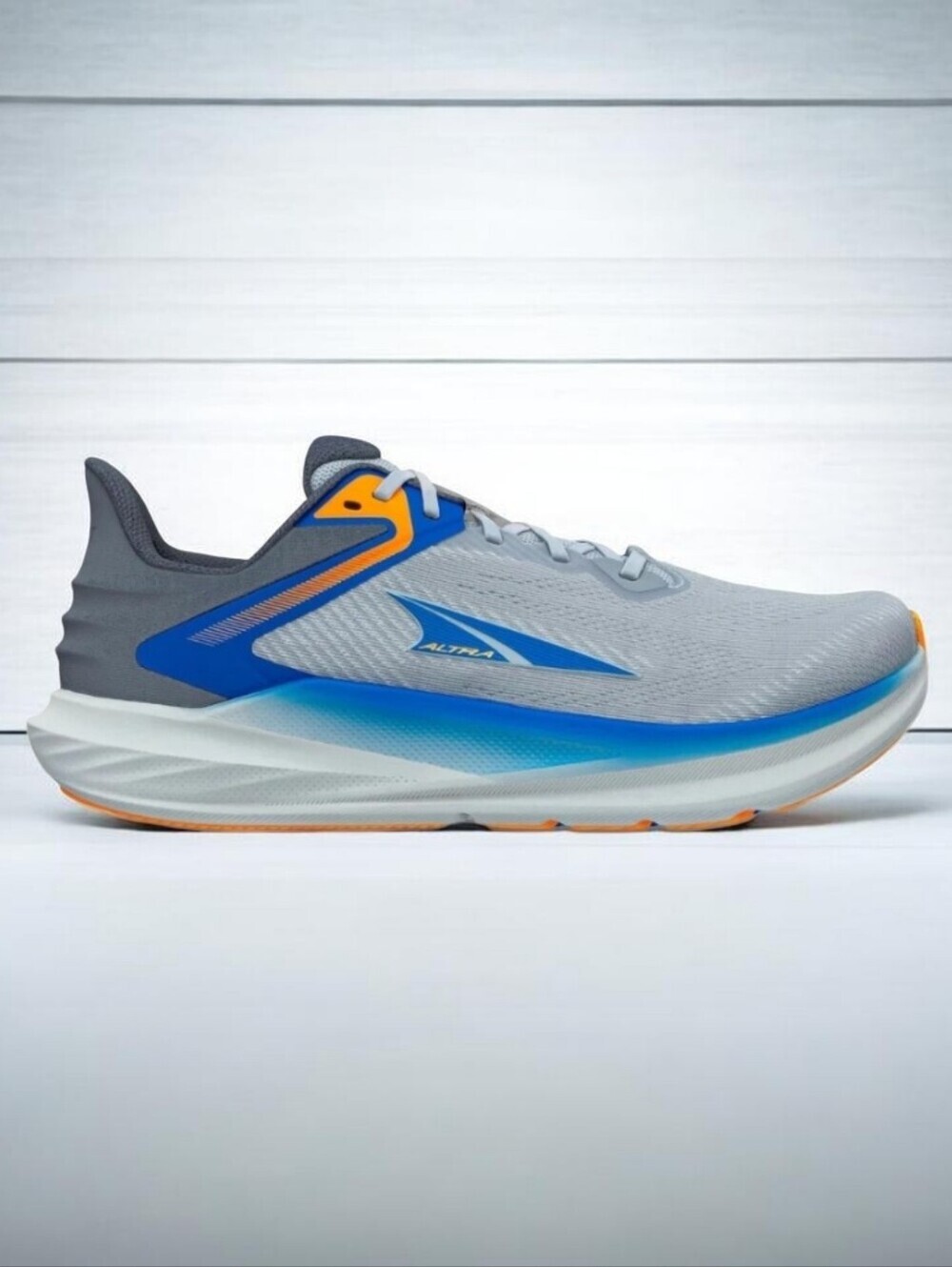 ALTRA Men's Torin 8 Lightweight Running Shoe - Dark Gray /Blue
